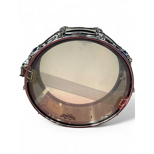 Used Pearl 14in Chad Smith Snare Gunmetal Gray Drum