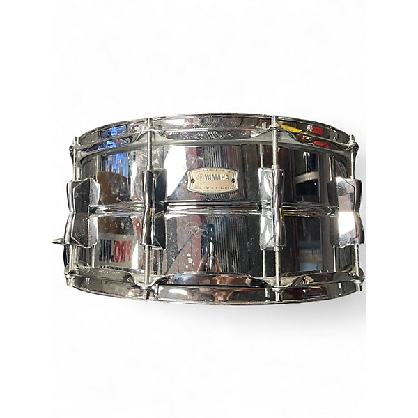 Used Yamaha 14in Stage Custom Snare Chrome Drum