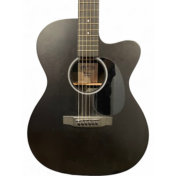 Used Martin X Series 000 Special Black Acoustic Electric Guitar