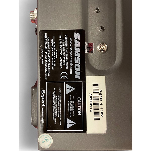 Used Samson S-COMP/GATE Noise Gate