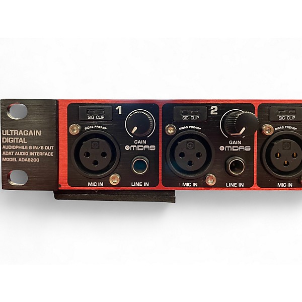 Used Behringer ADA8200 Ultragain Pro 8 Signal Processor