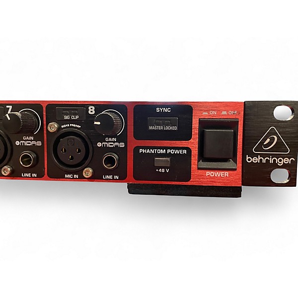 Used Behringer ADA8200 Ultragain Pro 8 Signal Processor