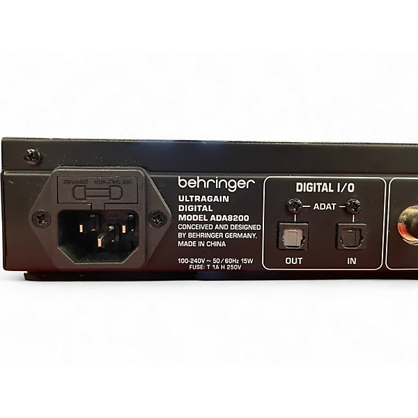 Used Behringer ADA8200 Ultragain Pro 8 Signal Processor