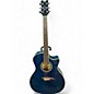 Used Dean Exotica FM Blue Ghost Flames Acoustic Electric Guitar thumbnail
