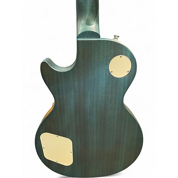 Used Epiphone Les Paul Traditional Pro IV Ocean Turquoise Solid Body Electric Guitar