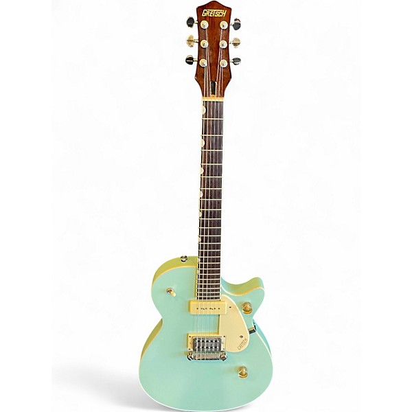 Used Gretsch Guitars G2215-P90 Streamliner Junior Mint Green Solid Body Electric Guitar
