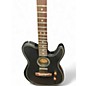 Used Fender ACOUSTASONIC STANDARD TELECASTER Black Acoustic Electric Guitar