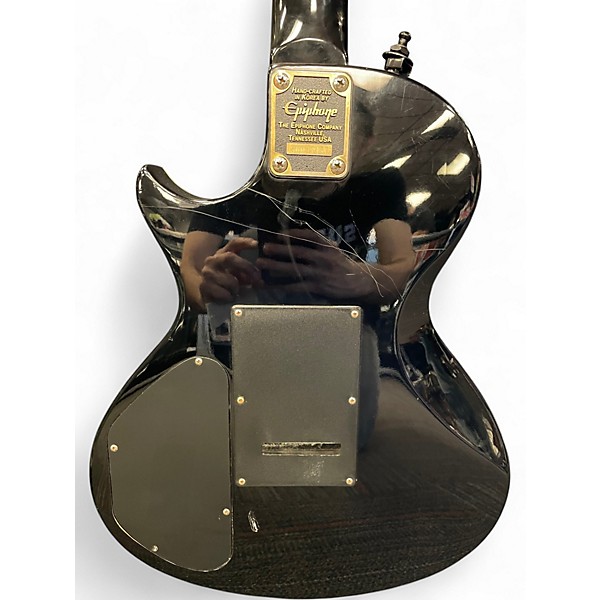 Used Epiphone Nighthawk Black Solid Body Electric Guitar