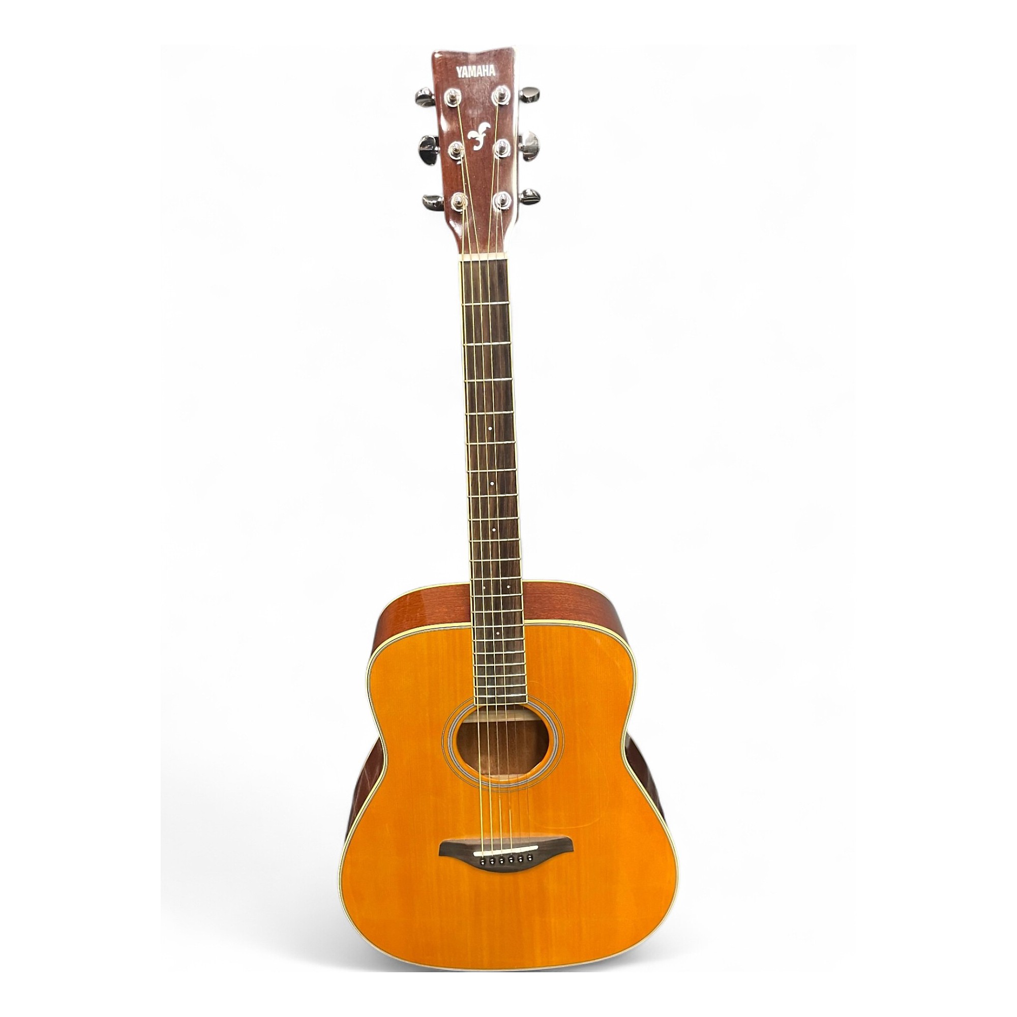 Used Yamaha FGTA TRANSACOUSTIC Natural Acoustic Electric Guitar
