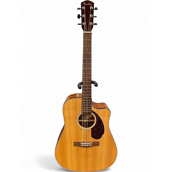 Used Fender CD140SCE Natural Acoustic Electric Guitar
