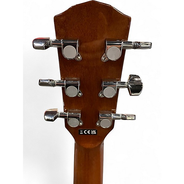 Used Fender CD140SCE Natural Acoustic Electric Guitar
