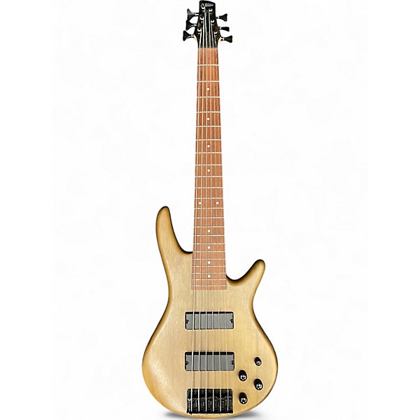 Used Ibanez GSR206 6 String Walnut Electric Bass Guitar