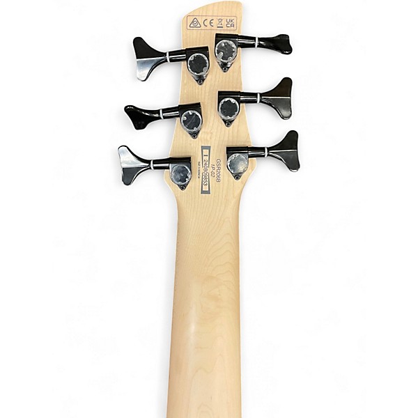 Used Ibanez GSR206 6 String Walnut Electric Bass Guitar