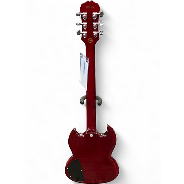 Used Epiphone 1961 SG Standard Maestro Vibrato Heritage Cherry Solid Body Electric Guitar