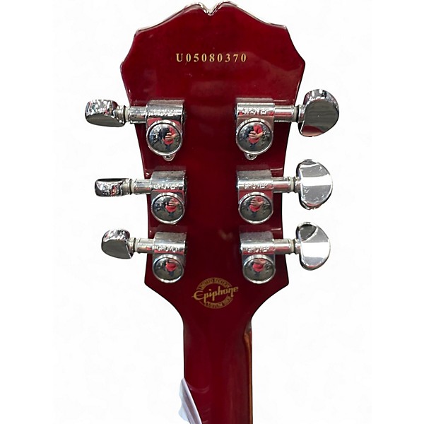 Used Epiphone 1961 SG Standard Maestro Vibrato Heritage Cherry Solid Body Electric Guitar