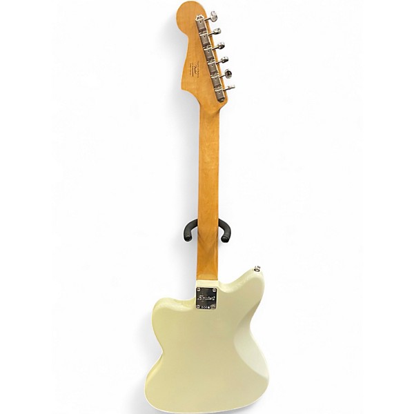 Used Squier Classic Vibe 60s Jazzmaster Olympic White Solid Body Electric Guitar
