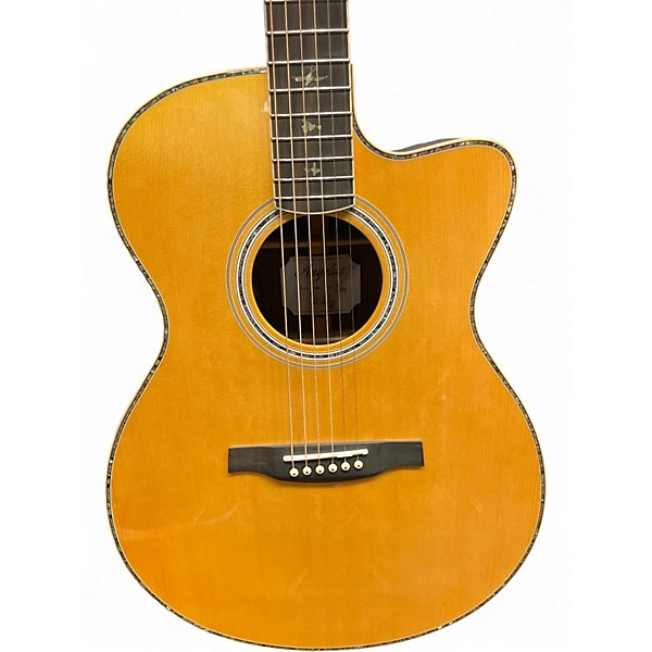 Used PRS a60e Natural Acoustic Electric Guitar