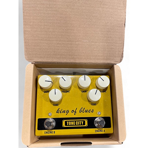Used Tone City king of blues Effect Pedal