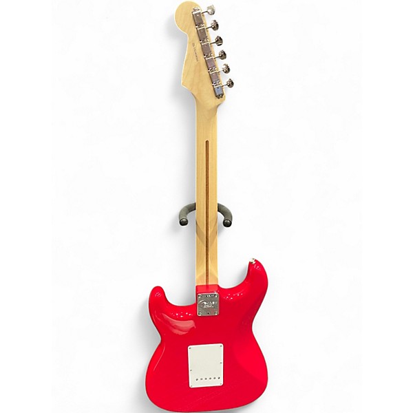 Used Fender Artist Series Eric Clapton Stratocaster Torino Red Solid Body Electric Guitar