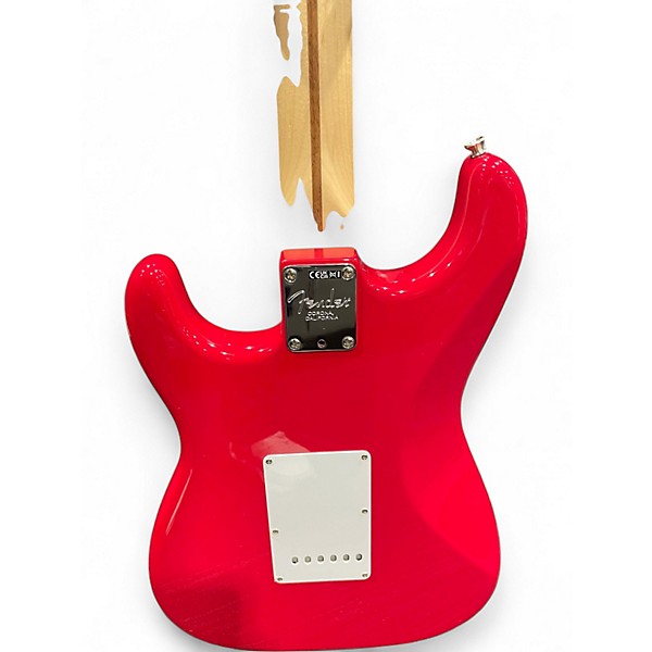Used Fender Artist Series Eric Clapton Stratocaster Torino Red Solid Body Electric Guitar