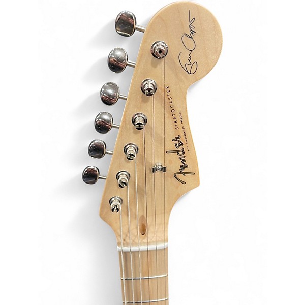 Used Fender Artist Series Eric Clapton Stratocaster Torino Red Solid Body Electric Guitar