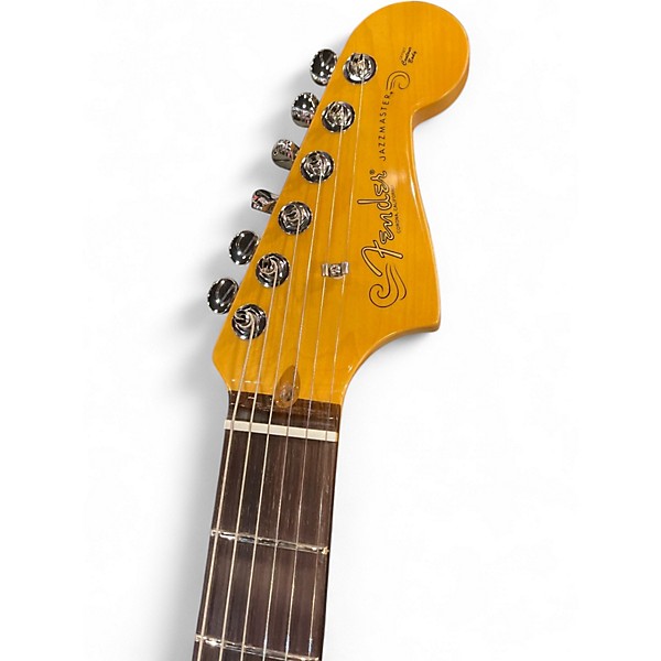 Used Fender American Professional Jazzmaster 3 Color Sunburst Solid Body Electric Guitar