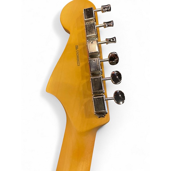 Used Fender American Professional Jazzmaster 3 Color Sunburst Solid Body Electric Guitar