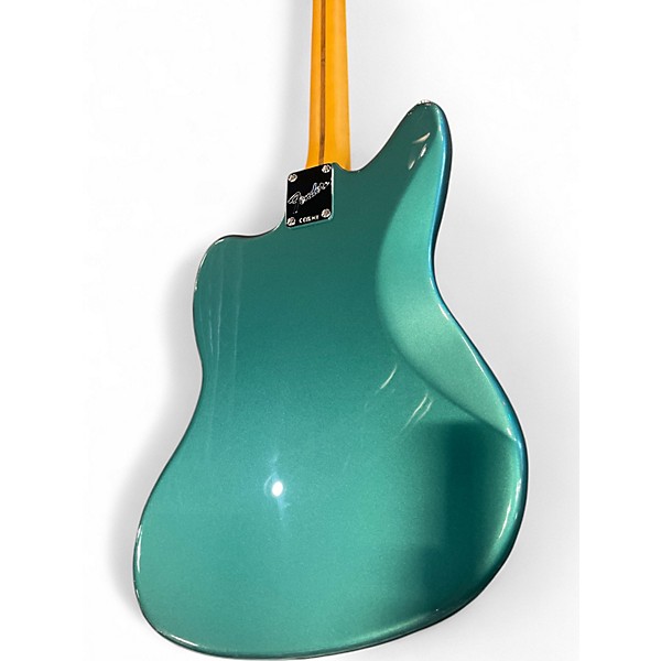 Used Fender American Professional Jaguar Sherwood Green Metallic Solid Body Electric Guitar