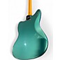 Used Fender American Professional Jaguar Sherwood Green Metallic Solid Body Electric Guitar