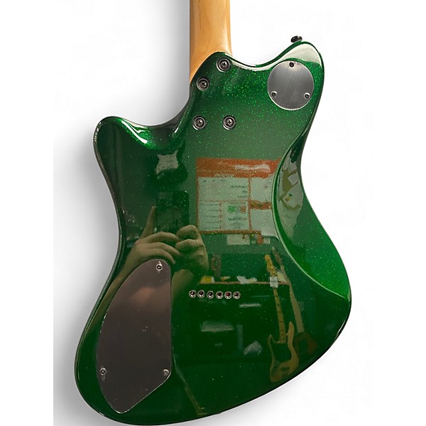 Used Balaguero Espada Emerald Green Solid Body Electric Guitar
