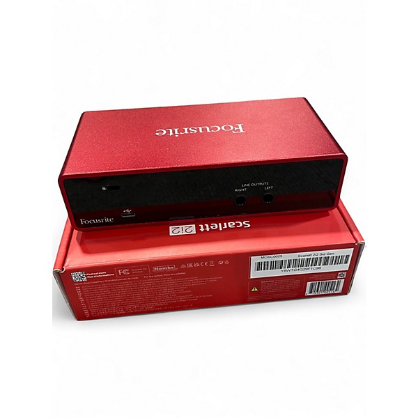 Used Focusrite Scarlett 2i2 Gen 3 Audio Interface