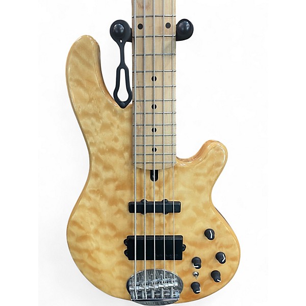 Used Lakland 55-02 Skyline Series 5 String Natural Electric Bass Guitar