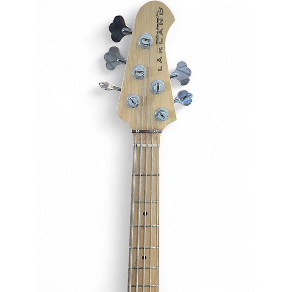 Used Lakland 55-02 Skyline Series 5 String Natural Electric Bass Guitar