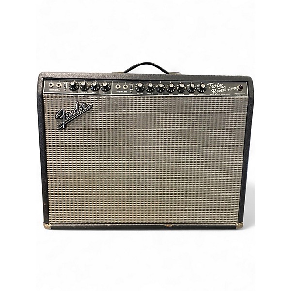 Used Fender 1965 Reissue Twin Reverb 85W 2x12 Tube Guitar Combo Amp