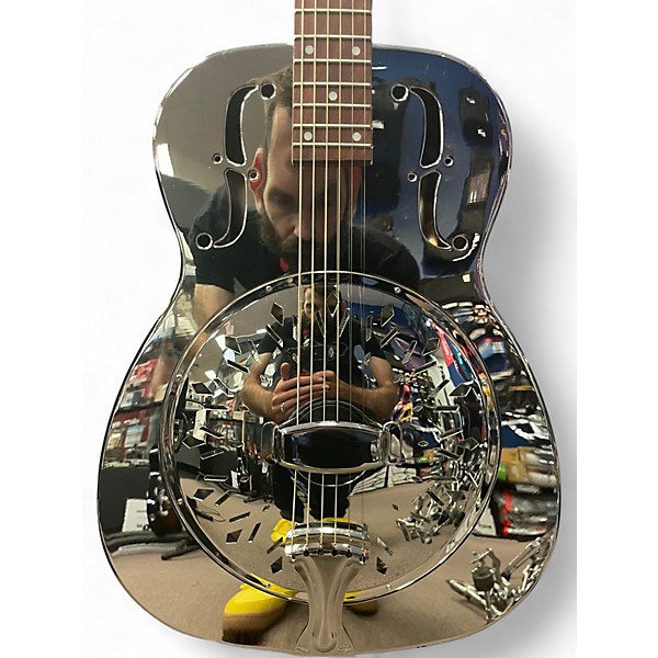 Used Dobro HOUND DOG M14 Natural Acoustic Guitar