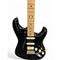 Used Fender American Standard Stratocaster HSS Black Solid Body Electric Guitar