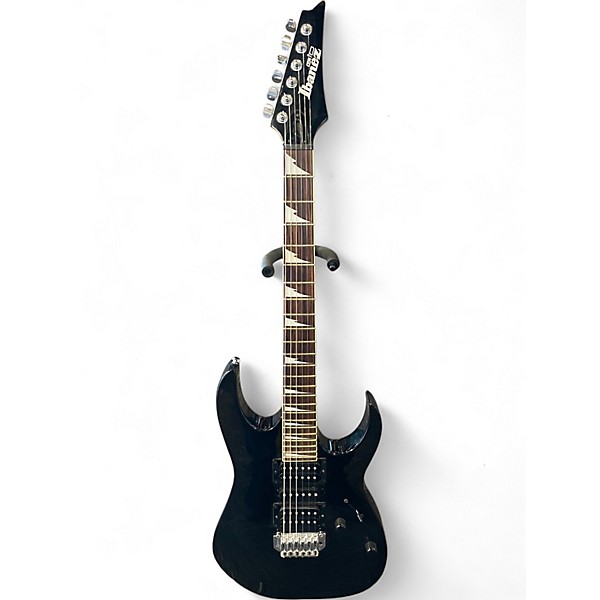 Used Ibanez GRG170DX Black Solid Body Electric Guitar
