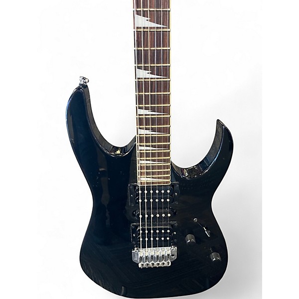 Used Ibanez GRG170DX Black Solid Body Electric Guitar