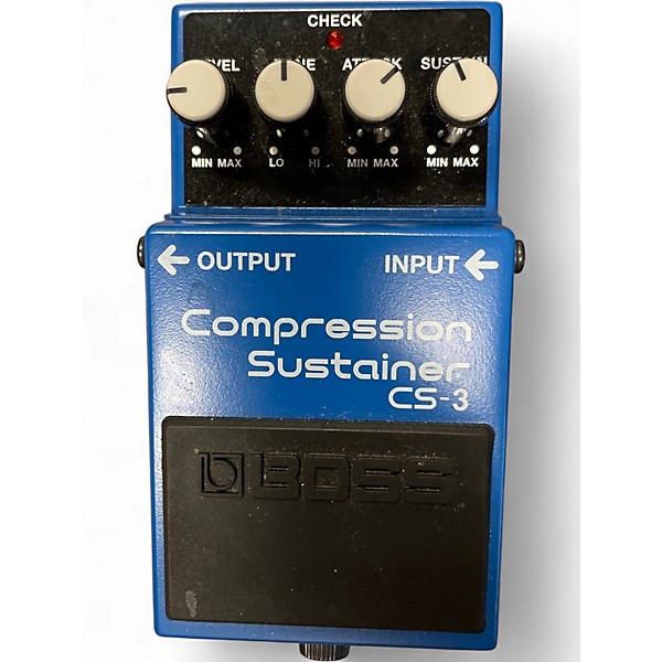 Used BOSS CS3 Compressor Sustainer Effect Pedal