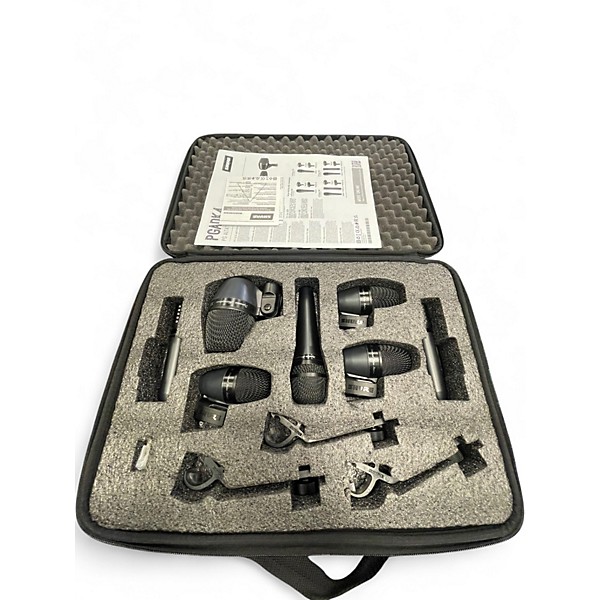 Used Shure PGADRUMKIT7 7-PIECE Drum Microphone