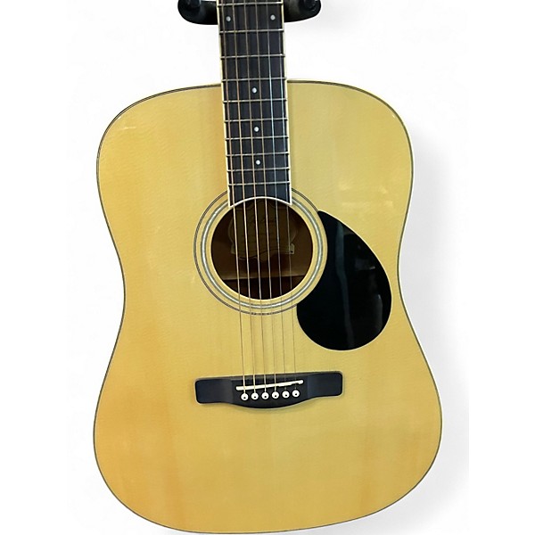 Used Greg Bennett Design by Samick Gd60 Natural Acoustic Guitar