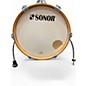 Used SONOR 4 Piece Martini Metallic Blue Drum Kit