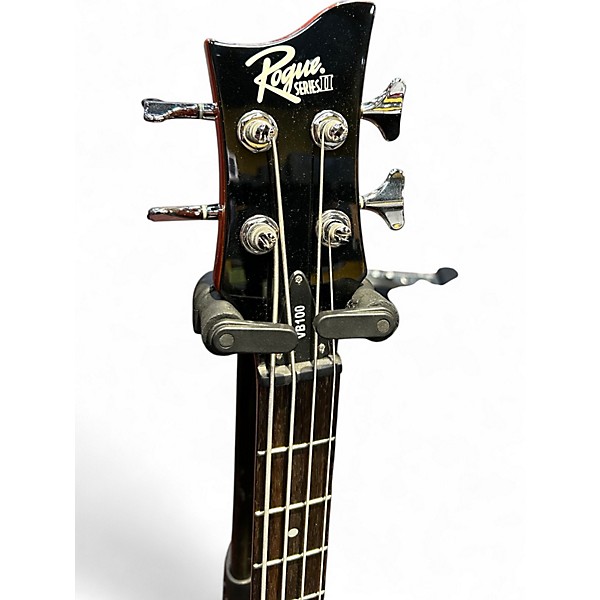 Used Rouge VB-100 2 Tone Sunburst Electric Bass Guitar