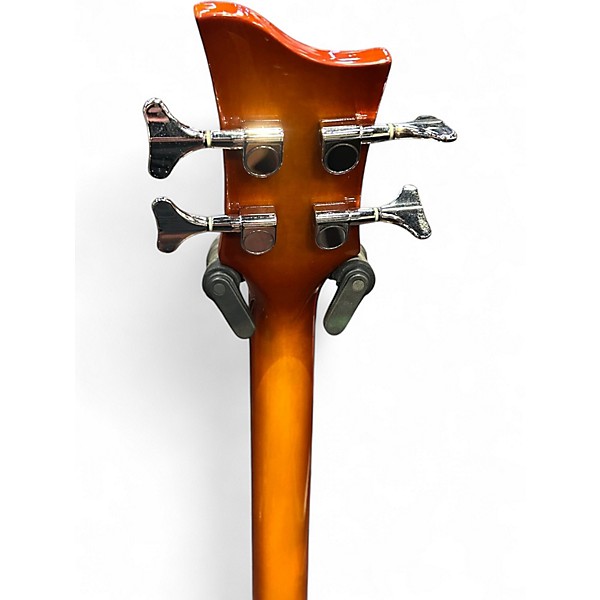 Used Rouge VB-100 2 Tone Sunburst Electric Bass Guitar
