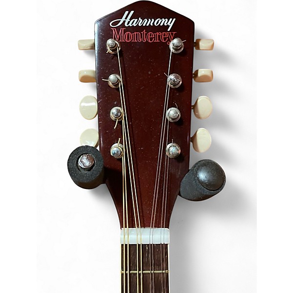 Vintage 1960s Harmony Monterey 2 Color Sunburst Mandolin