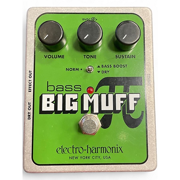 Used Electro-Harmonix Big Muff Bass Distortion Bass Effect Pedal