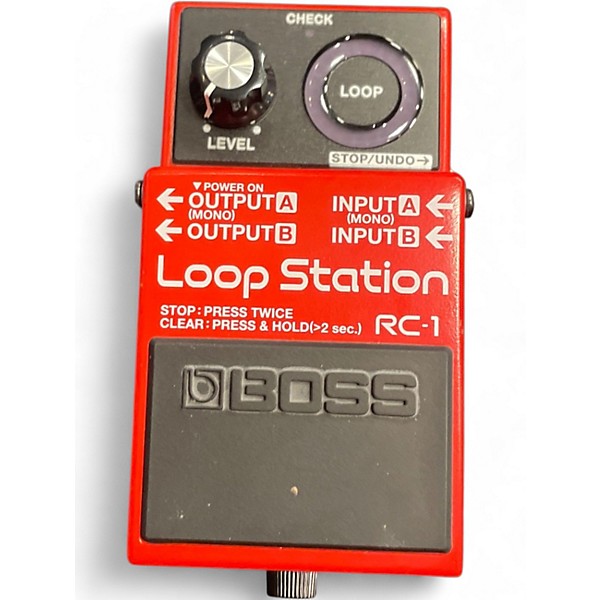 Used BOSS RC1 Loop Station Pedal