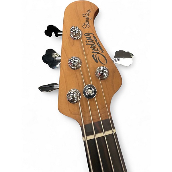 Used Sterling by Music Man ray 34hh Charcoal Electric Bass Guitar
