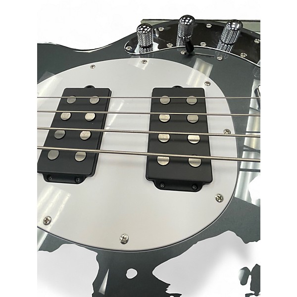 Used Sterling by Music Man ray 34hh Charcoal Electric Bass Guitar