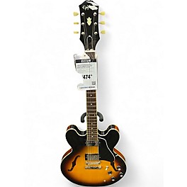 Used Epiphone ES335 IG 2 Color Sunburst Hollow Body Electric Guitar